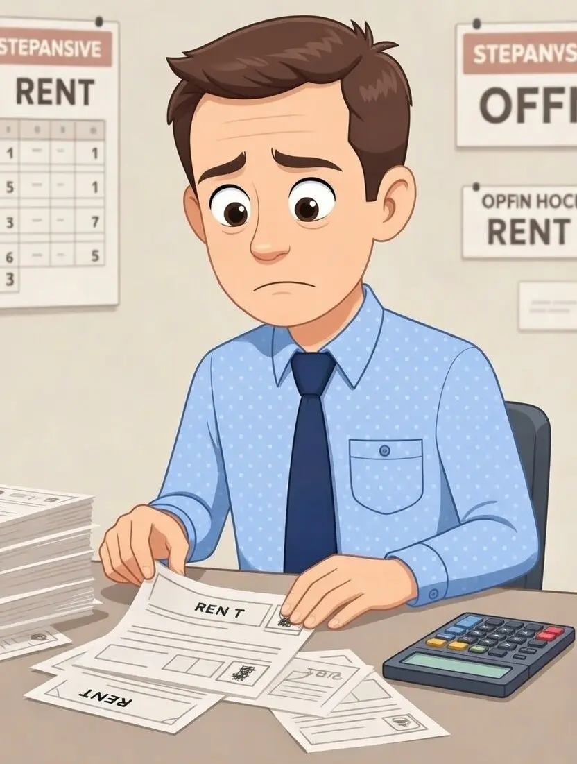 High office rental costs for business in Greece